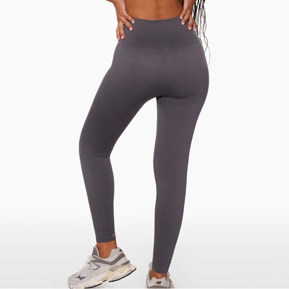 SET ACTIVE- Sculptflex Leggings Pebble Athletic Training Workout Gym Running - Picture 2 of 7